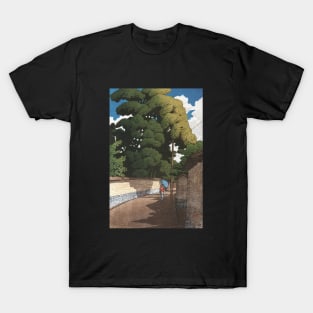 Shimohonda Machi at Kanazawa by Kawase Hasui T-Shirt